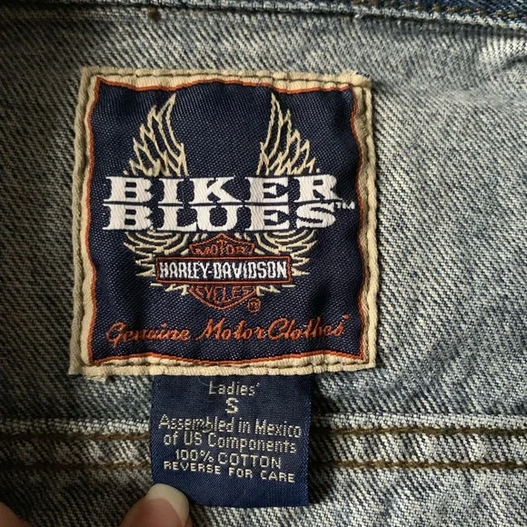 Vintage 1990’s Women’s Harley Davidson Vest - Picture 7 of 8